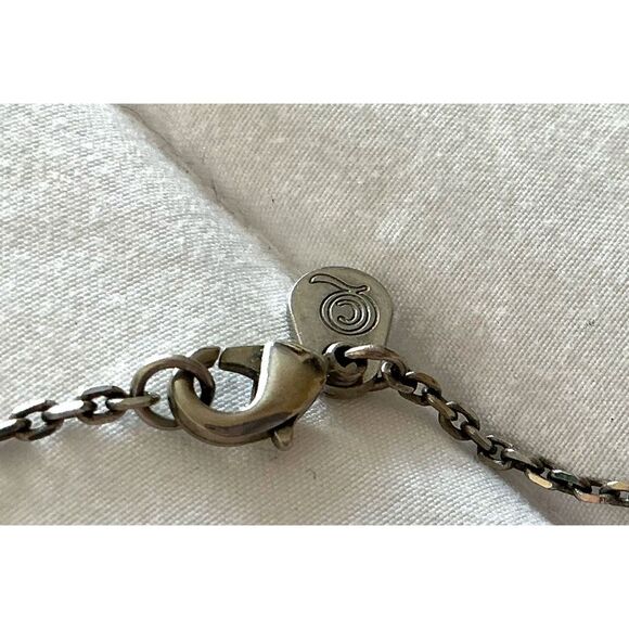 Alexander McQueen 16” Black Chain with Enamel Flowers and Skull Made in Italy - Picture 5 of 6